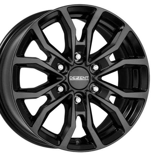 DEZENT KC BLACK 8x17 6/139.7 ET20 CB106.1