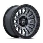 FUEL FC857 RINCON MATTE GUNMETAL W/ M-BLACK LIP 9x18 6/139.7 ET-12 CB106.1