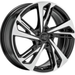 MSW 60 GLOSS BLACK FULL POLISHED 7,5X 7.5x17 5/17 ET46 CB57.1