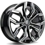 STATUSFÄLGAR PRICE BLACK FRONT POLISHED 6.5x16 5/114.3 ET40 CB73.1