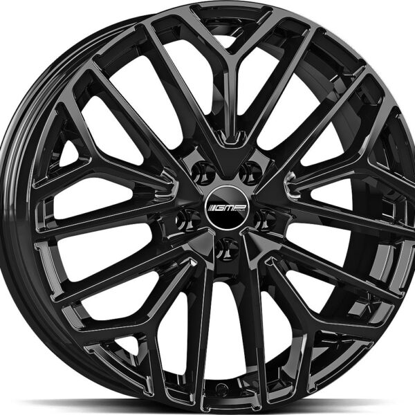 GMP MATERIA GLOSSY BLACK 8.5x20 5/130 ET35 CB66.5