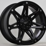STATUSFÄLGAR D53A FLATBLACK 9.5x20 5/120-139.7 ET20 CB78.1