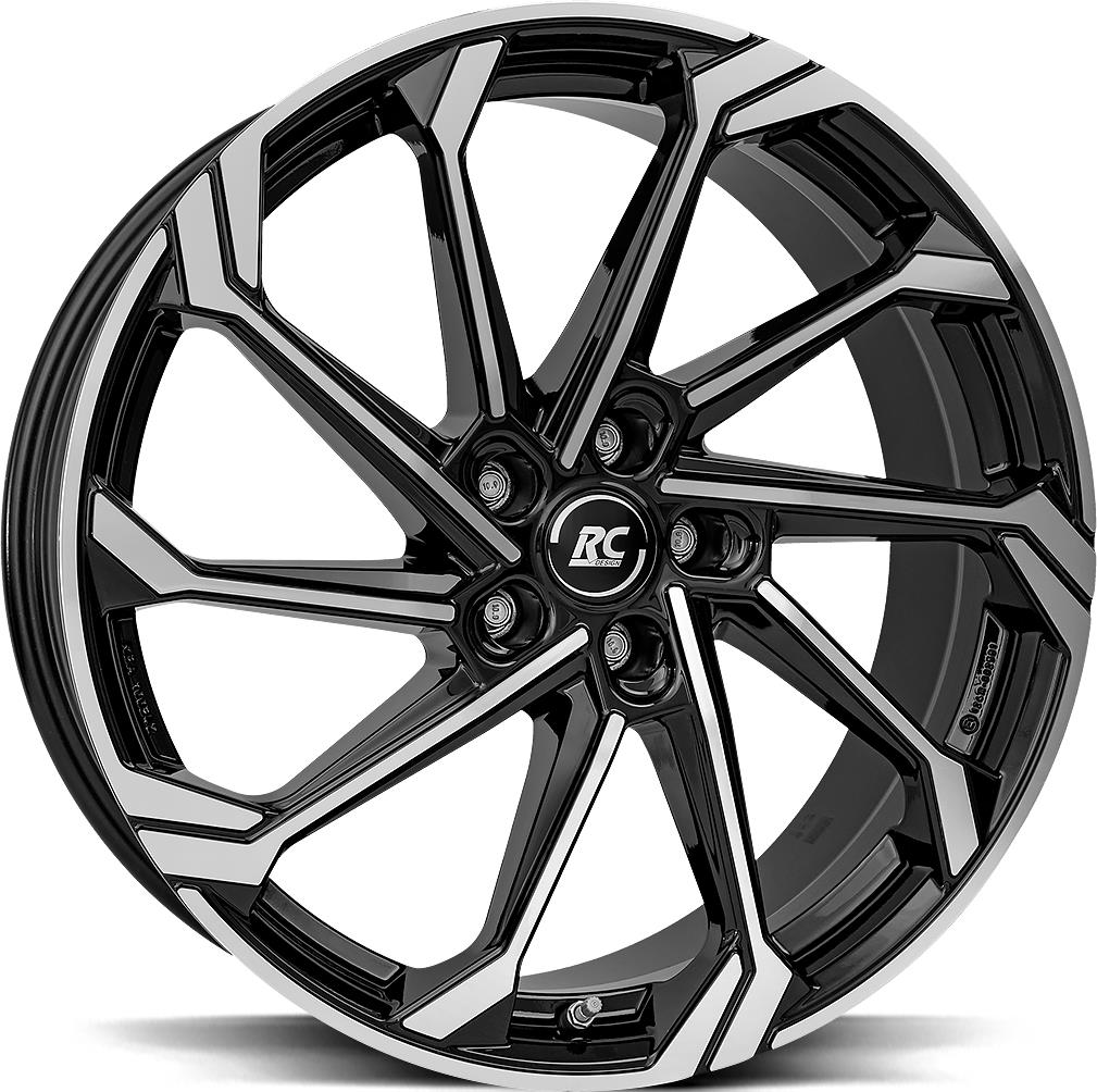 BROCK-RC36-BLACK-FULL-POL-6.5x17-4100-ET49-CB54.1_Alumiinivanteet_179140_1.jpeg BROCK RC36 BLACK FULL POL 6.5x17 4/100 ET49 CB54.1 - Image 1