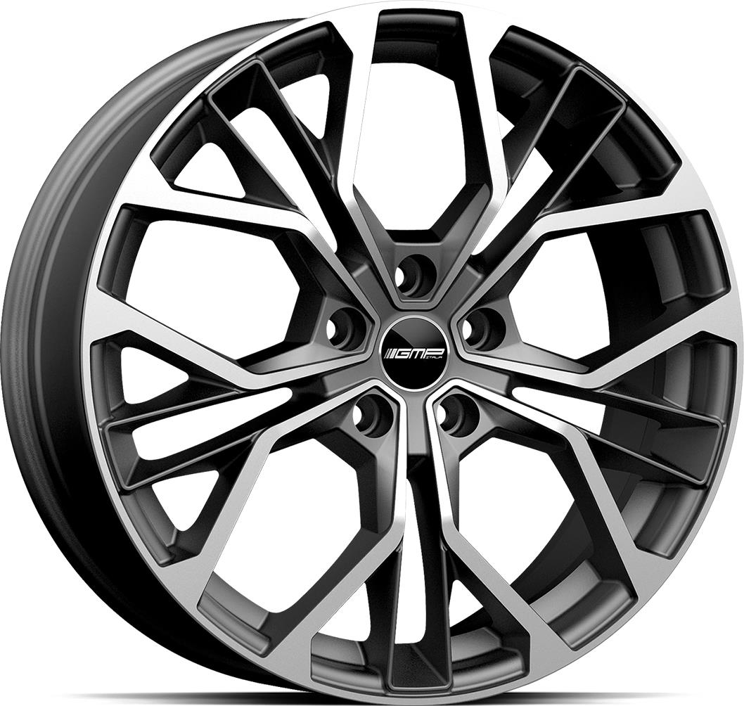 GMP-MATISSE-MATT-ANTHRACITE-DIAM-5.5x15-4100-ET35-CB54.1_Alumiinivanteet_179348_1.jpeg GMP MATISSE MATT ANTHRACITE DIAM 5.5x15 4/100 ET35 CB54.1 - Image 1