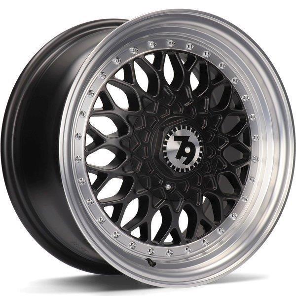 STATUSFALGAR-SV-E-MATT-BLACK-LIP-POLISHED-7x15-4100-114.3-ET30-CB67.1_Alumiinivanteet_179703_1.jpeg STATUSFÄLGAR SV-E MATT BLACK LIP POLISHED 7x15 4/100-114.3 ET30 CB67.1 - Image 1