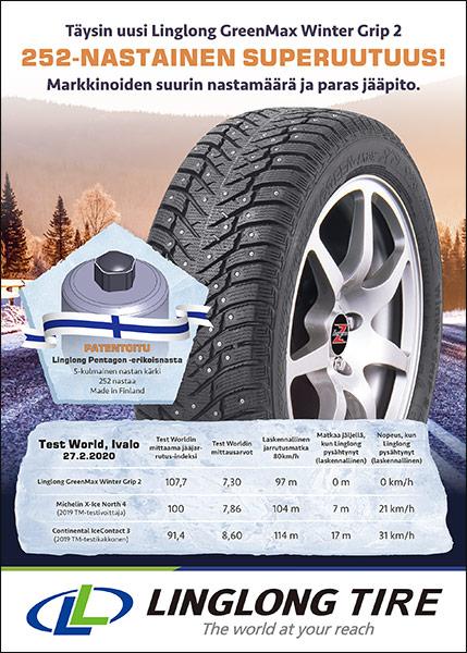 Linglong-Juliste-Linglong-GreenMax-Winter-Grip-2_Tarvikkeet_181269_1.jpeg Linglong Juliste Linglong GreenMax Winter Grip 2 - Image 1