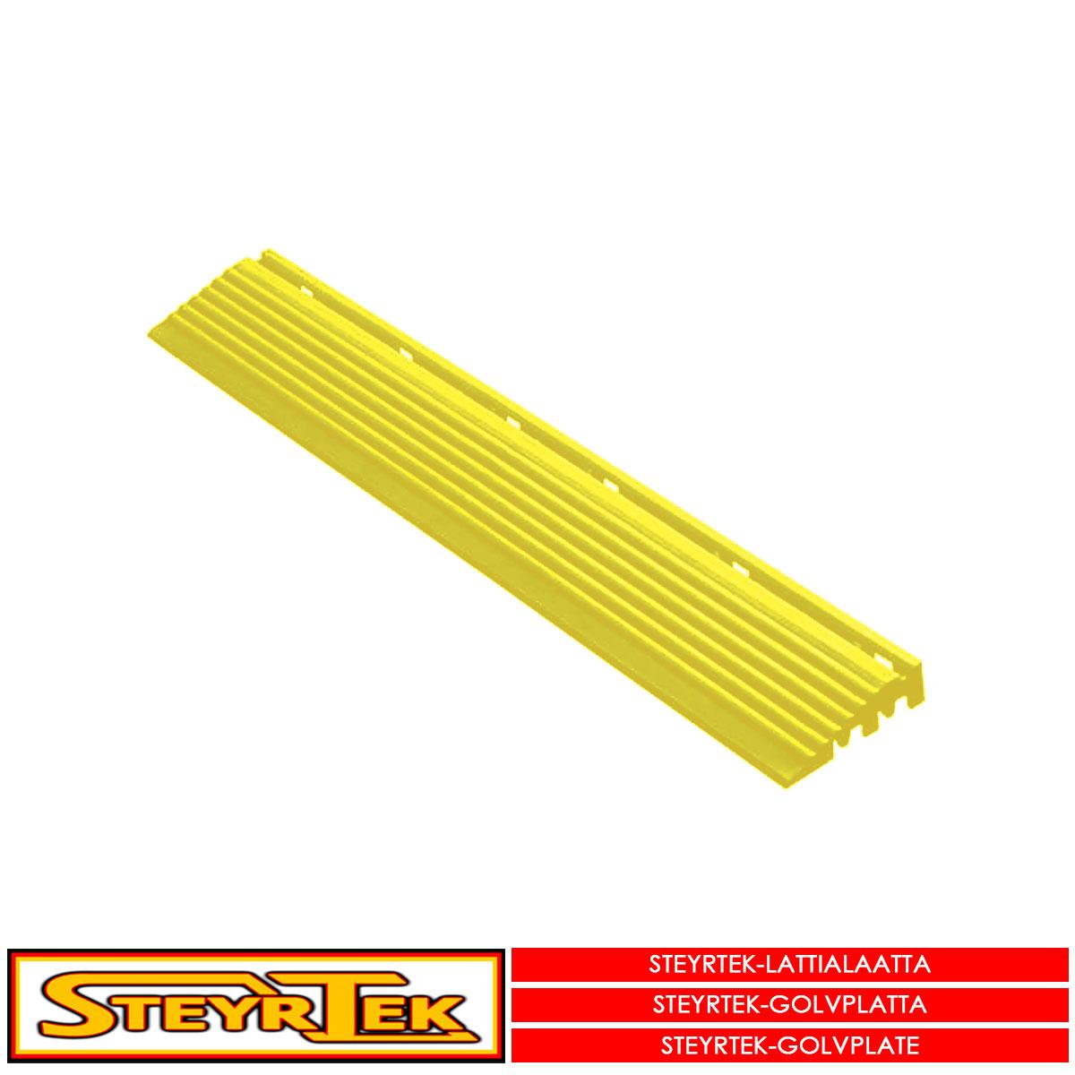 SteyrTek-Lattialaatan-reunapala-racing-yellow-uros-6-kpl_Tarvikkeet_181388_1.jpeg SteyrTek Lattialaatan reunapala, racing yellow uros 6 kpl - Image 1