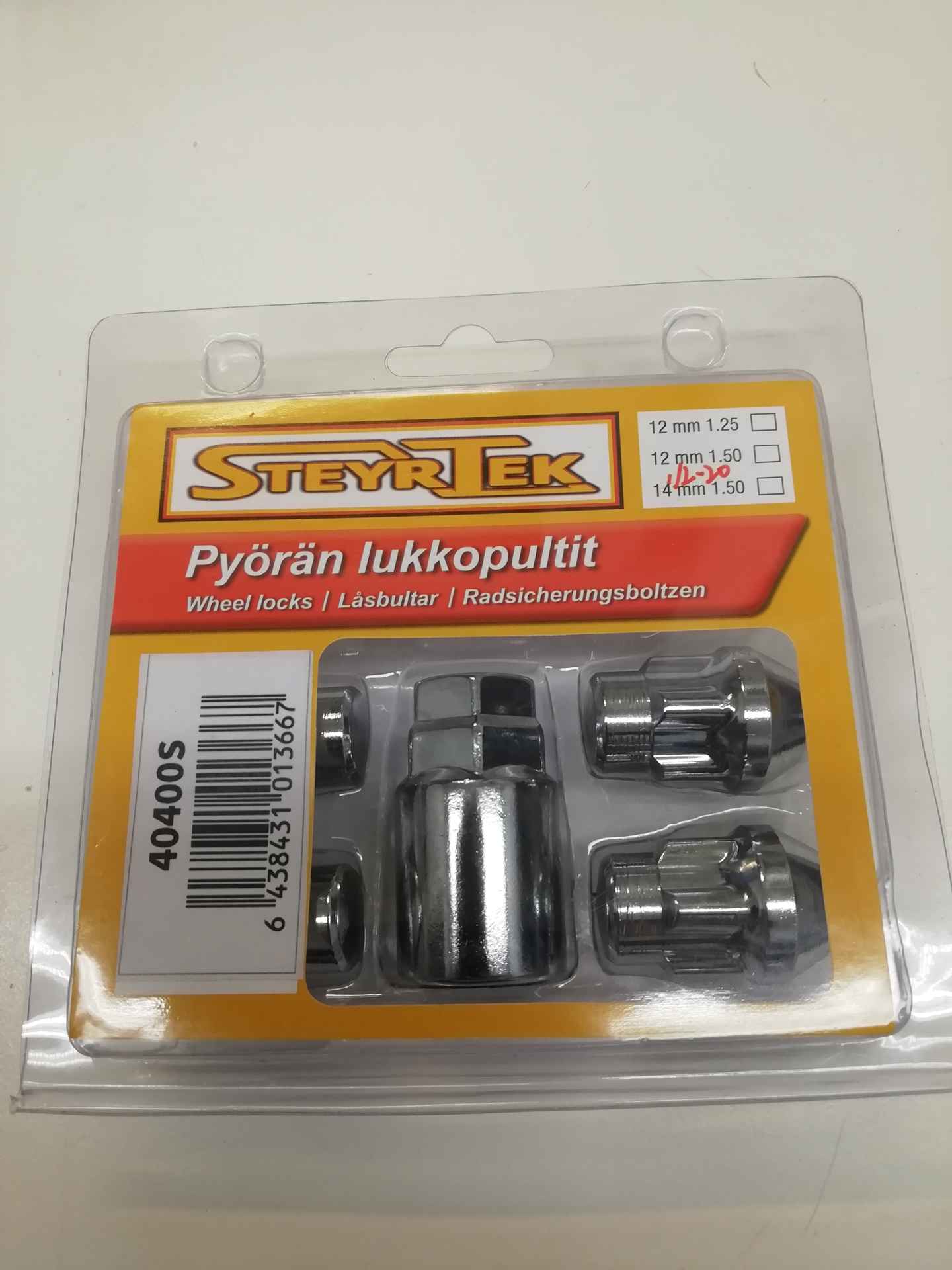 SteyrTek-Lukkomutterisarja-15mm-nousu-14mm_Mutterit_181089_1.jpeg SteyrTek Lukkomutterisarja 1,5mm nousu, 14mm - Image 1