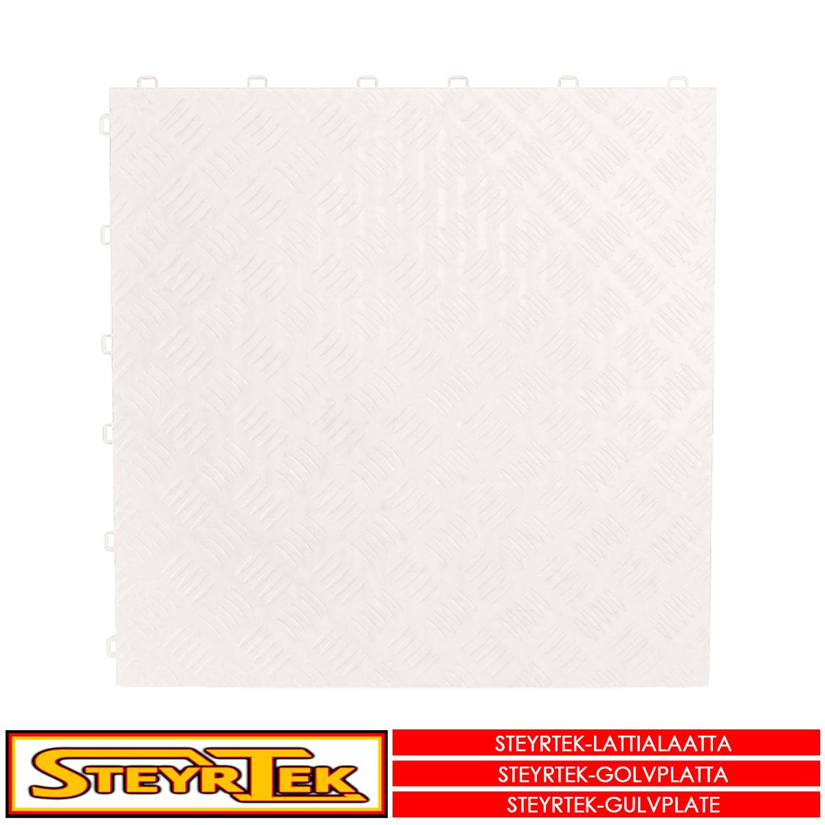 SteyrTek-Umpinainen-Lattialaatta-snow-white-40x40cm-10x30-kpl_Tarvikkeet_181578_1.jpeg SteyrTek Umpinainen Lattialaatta, snow white 40x40cm 10x30 kpl - Image 1